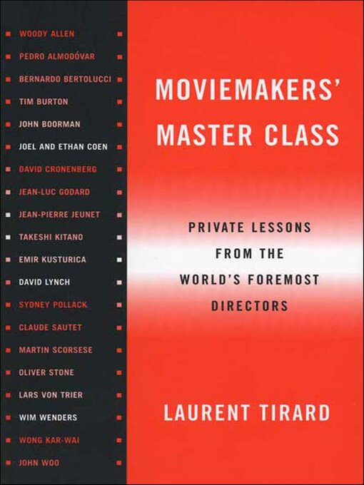 Title details for Moviemakers' Master Class by Laurent Tirard - Available